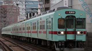 始発は西鉄福岡