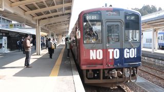 のんびりとしたローカル線