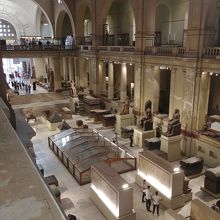 ２階から見ると圧巻