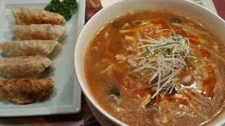 サンラータンは辛くて美味しかった