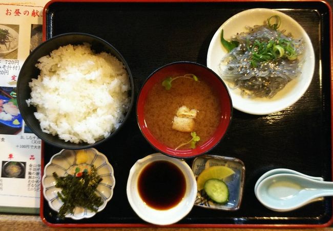 和歌山でしらす丼