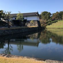 渡櫓門…内側からの眺め