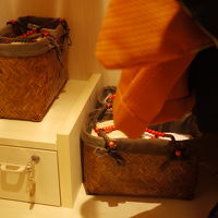 お風呂用の籠がかわいい