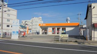 子午線の通る珍しい郵便局