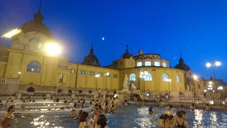 温泉ではなく、温水プール