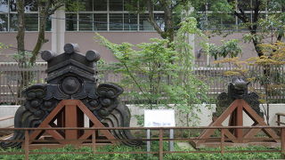 上野戦争の現場にあった遺構として貴重