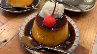 濃厚プリンを頂きました。