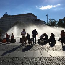 とにかく大噴水が美しい