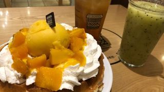 ワッフルは王道の味