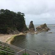 新潟の海水浴場はここですね。