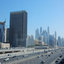 ドバイメトロからの車窓