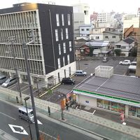 5階の客室から北方向の眺望