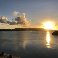 部屋からみるサンセット