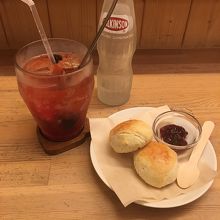 ベリーのソーダ