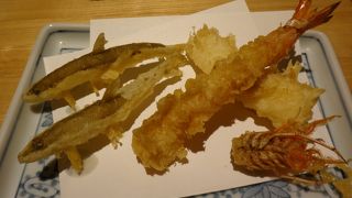 デパートの天ぷら屋さん