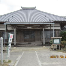 西方寺の本堂
