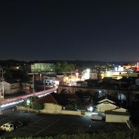 五新線の高架橋跡がよく見渡せる