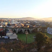 リバーサイドホテルから一望にできる