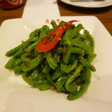 インゲン、これで140元、高いね、味はそんなに