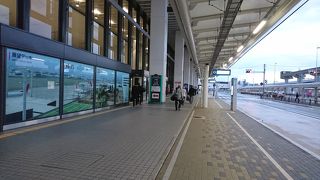 工事中の空港