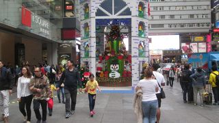 クリスマスシーズンのアイ スクエア (國際廣場)2017