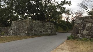 石垣は残ってます