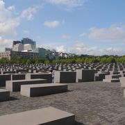 ユダヤ人犠牲者の鎮魂のために建てらたホロコースト記念碑とも言われている施設です。