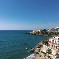 ホテルは抜群の立地と眺望