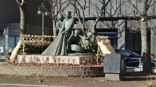 力強さを感じる像