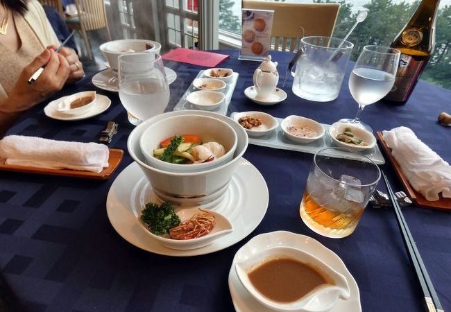 エクシブ初島　中国料理 翠陽 推奨コースの夕食
