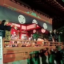 秩父ばやしの太鼓が響く