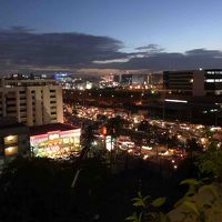 部屋からベイエリアカジノ方向の夜景