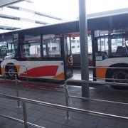 珍しい連結バス