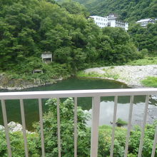 部屋からの景観