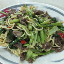 焼きソバ：イマイチ