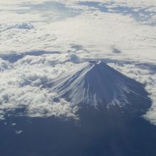 雪を頂く