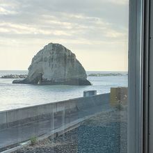 カフェから見た二ツ島