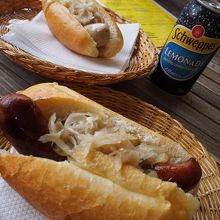 美味しいホットドッグ