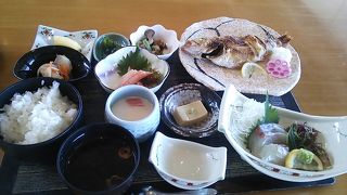 のどぐろ塩焼膳