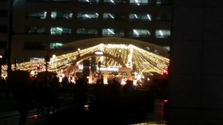 イルミネーションが綺麗