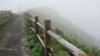 霧の摩周湖に遭遇中！