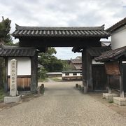 松山西口関門：城跡の遺構