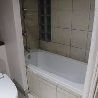 シャワーを使うときにひと工夫必要です