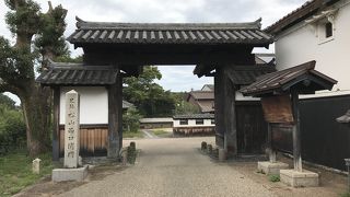 松山西口関門：城跡の遺構