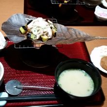 ほおばみそ定食