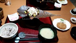 定食が美味しい