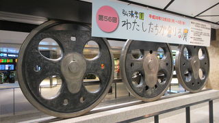 大きな動輪です