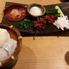 3種の豆腐と豆乳