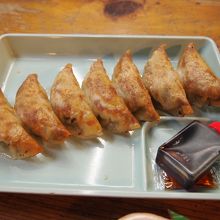 美味しかった屋台餃子！