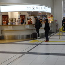 改札口のすぐ近くです。